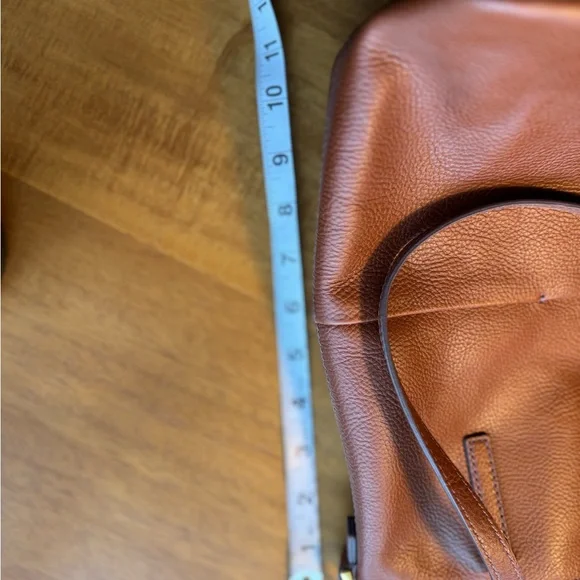 Fossil Brown Leather Shoulder Bag - Picture 4 of 7